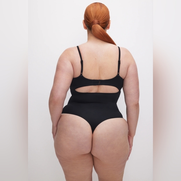 Good American Black Scuba Flexi Wire Bodysuit - Picture 5 of 12